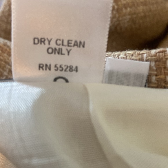 Tailleur Platinum blazer jacket shades of tan beige classic - Picture 4 of 15